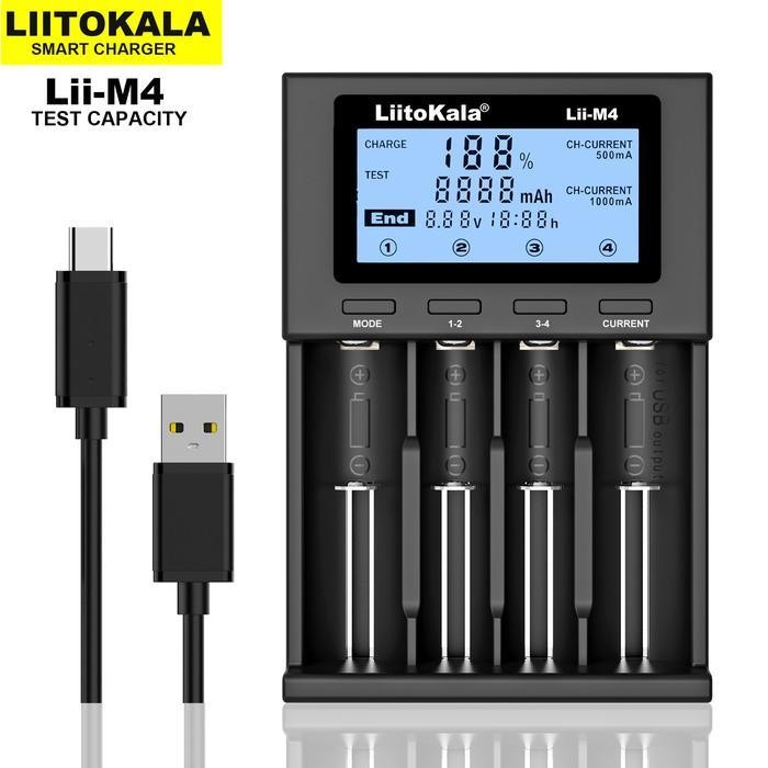 Rs Chb-012 Rechargeable Baterai Charger Liitokala Batre Charger Baterai 1.48V - 5V Aa Aaa 18650