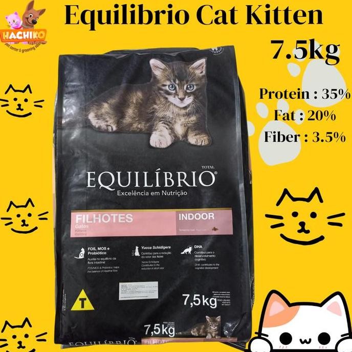 NEW Equilibrio Kitten 7.5kg/Equilibrio Kitten 7,5kg/Equilibrio Cat