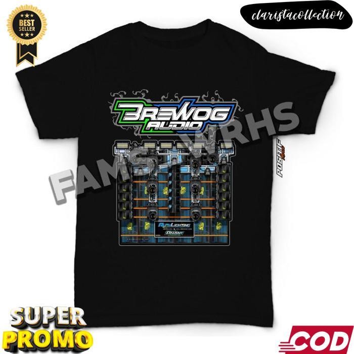 [Real] Baju Kaos Anak Laki Perempuan Sound Horeg Brewog Audio Bayar Di Tempat