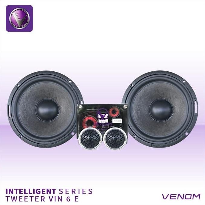 Venom Inferno Series VIN 6 E Speaker Mobil Split 2 Way 6 Inch
