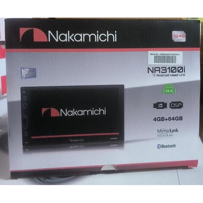 Head Unit Android Nakamichi T5 NA-3100 i 7 Inch Ram 4/64Gb Dsp Calay