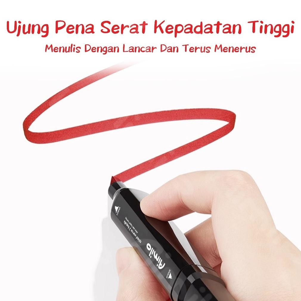 

Aimilo Spidol Warna Warni 1 Set Sketch Marker 2 Tip Touch Marker 48/60/80 Warna