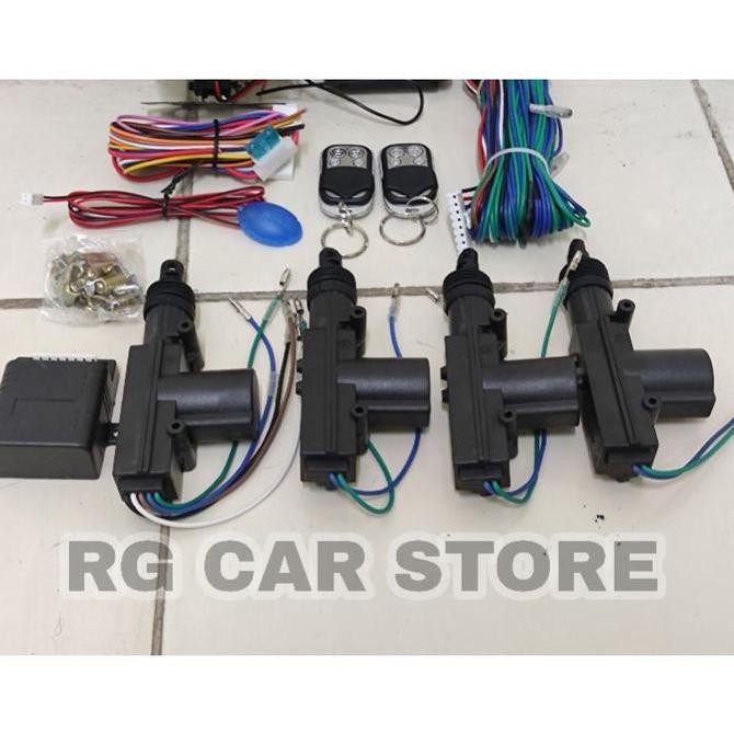 PAKET ALARM MOBIL HONDA JAZZ INCLUDE CENTRAL LOCK BERKUALITAS