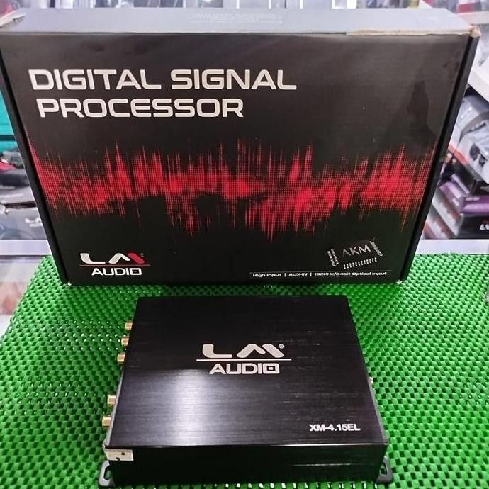 DSP PROSESOR LM AUDIO 4.15EL POWER AMPLIFIER MOBIL 4.15EL