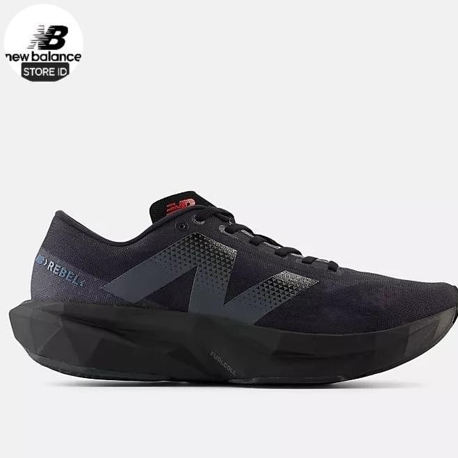 Promo SEPATU NB NEW BALANCE FUELCELL SC ELITE V4 REBEL BLACK SILVER Running COD