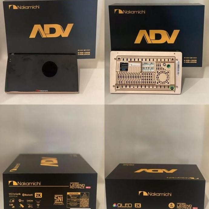 Head Unit Android Nakamichi ADV 6/256GB / Nakamichi Legend ADV