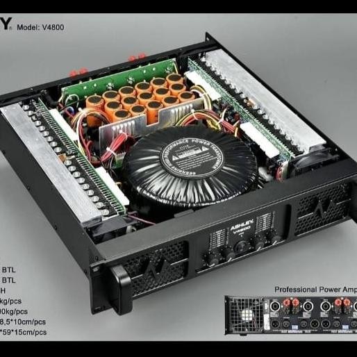 Power Ashley V4800 / Ashley V-4800 ( 4 chanel) Orinal