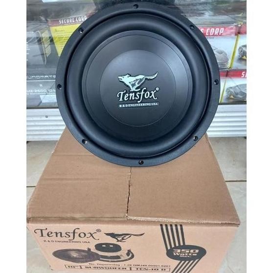 subwoofer 10" tensfox dobel coil