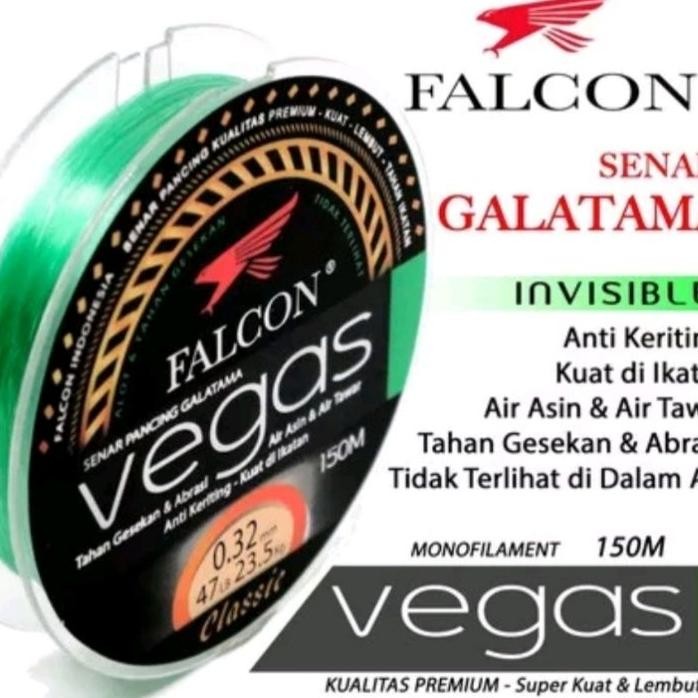 Senar Pancing Falcon Vegas 150 Meter