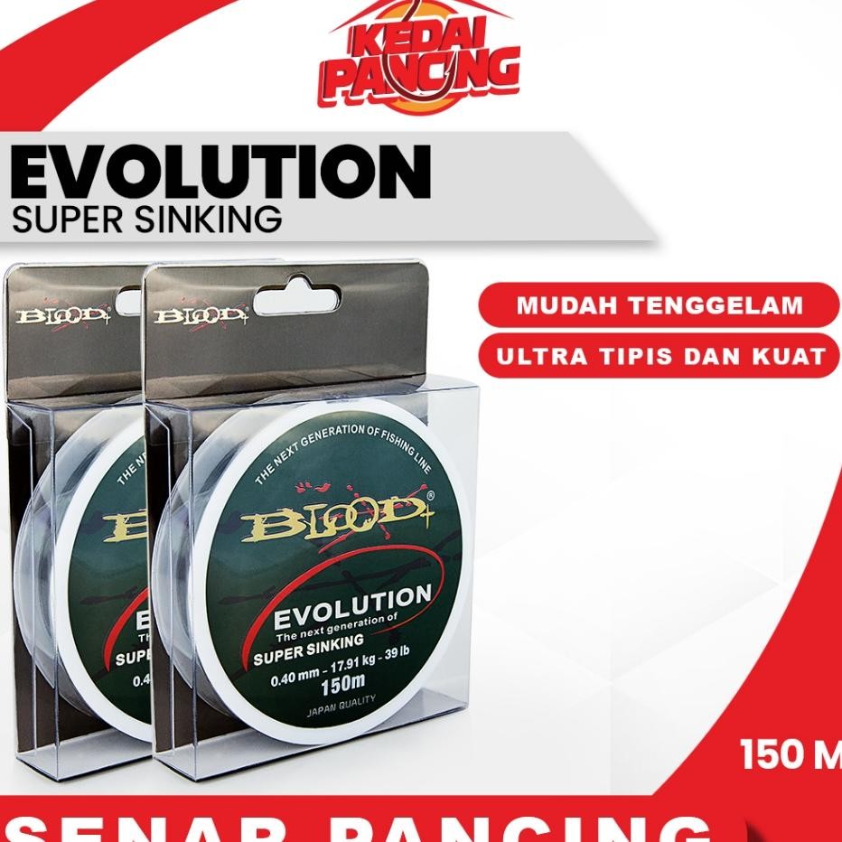 Senar Pancing Blood Evolution Sinking 150M