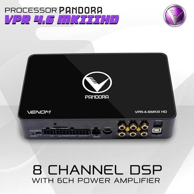 Processor Prosesor Venom 4.6 MKIII 4.6MKIII 4.6MK3 HD DSP Pandora