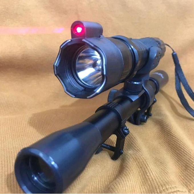 Teropong Senter Setrum Kejut Dan Laser