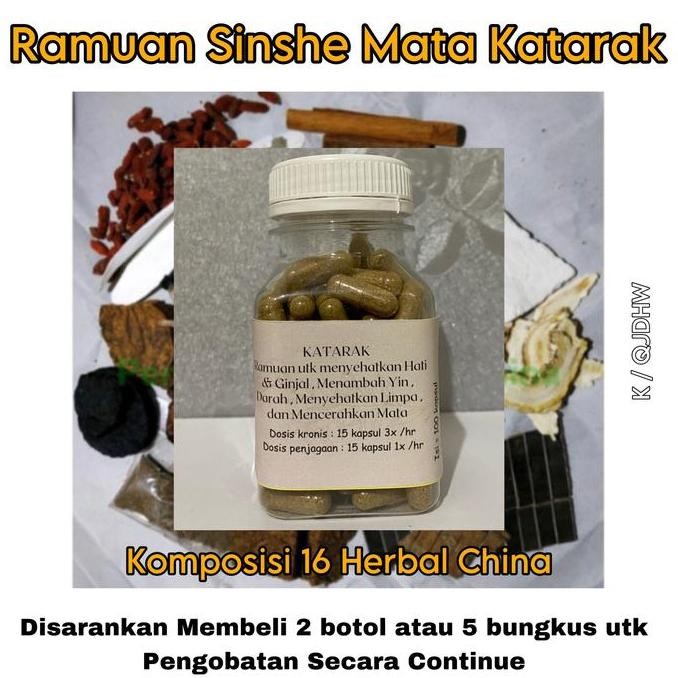 Obat Cina Sinshe Mata Katarak