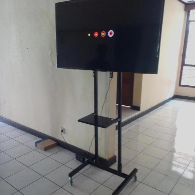 Bracket stand tv 32"-49" pakai roda