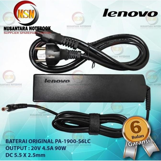 Adaptor Original Lenovo PA-1900-56LC 20V 4.5A 90W DC 5.5 x 2.5mm