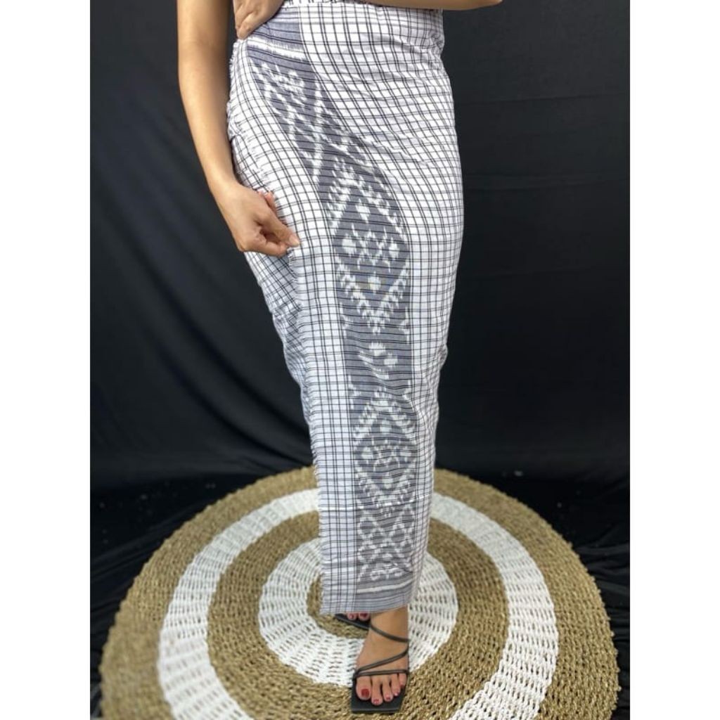 Kamen Endek Kotak Dobol Murah - Kamen Endek Bali - Kemben Bali Murah Premium