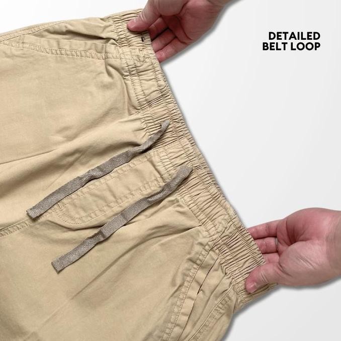 RBJ Celana Pendek Karet Cargo Pria