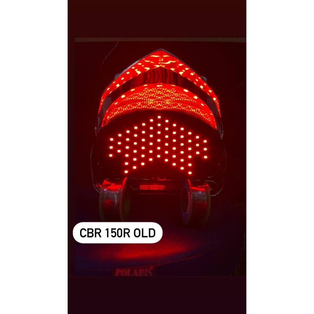 STOPLAMP RUNNING CB 150R OLD PNP LAMPU REM BELAKANG VARIASI 8 MODE OTOMATIS BISA ATUR KECEPATAN