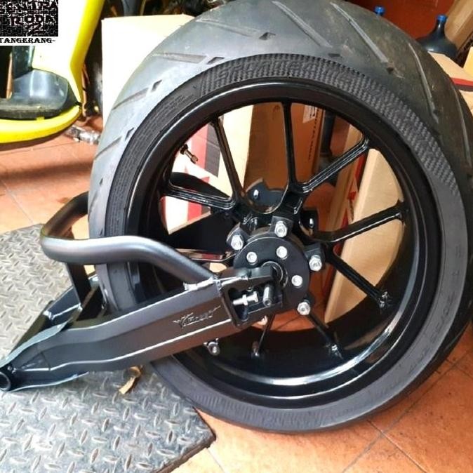 / Swing Arm Moge Ninja 250 Karbu / Ninja 250 Fi Swingarm Model Ducati Ss /