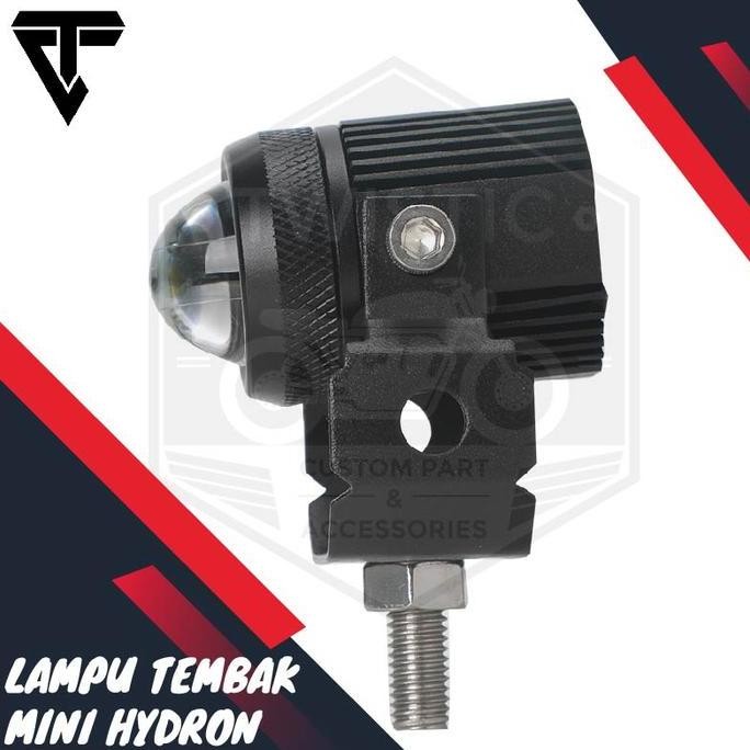 Lampu Tembak Laser Mini Hydron Daymaker Cabe Putih Kuning Universal Terbaru