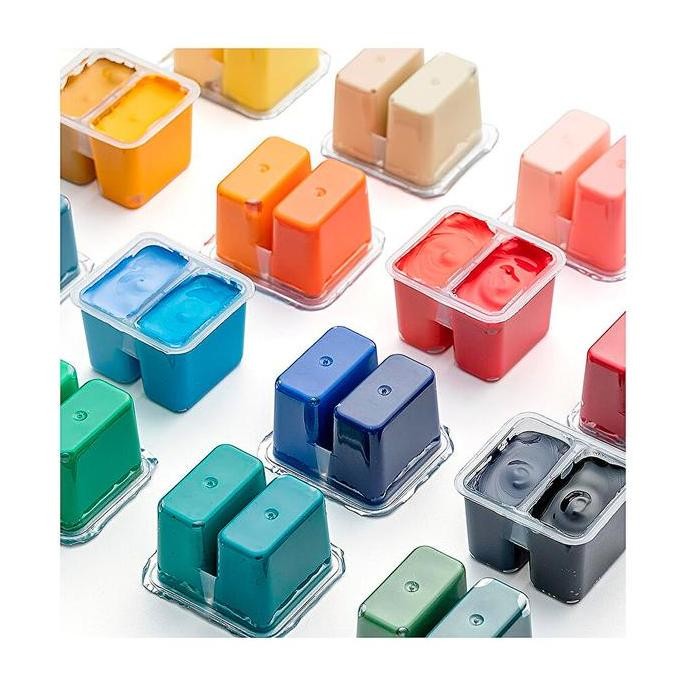 

Miya Himi Gouache Set 36 X 12Gr With Brush / Cat Gouache Himi / Miya Gouache Jelly Cup 36 Warna + Kuas