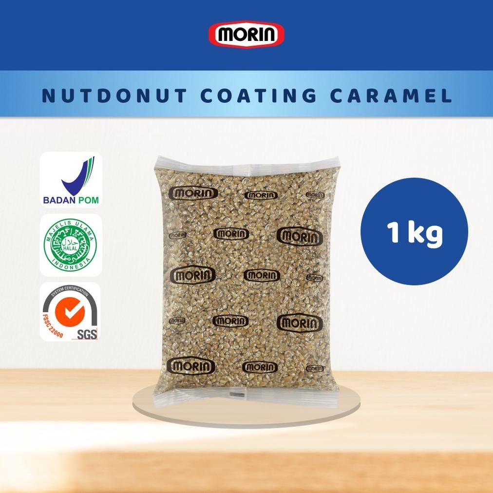 

Morin Nutdonut Caramel Coating Kacang Giling 1 Kg