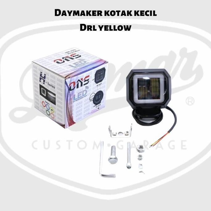 Lampu Tembak Daymaker Led 2 Mata Drl Kuning Restock