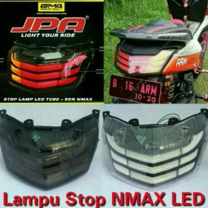 Stoplamp Nmax Lampu Stop Nmax Led Mika Smoke Asli