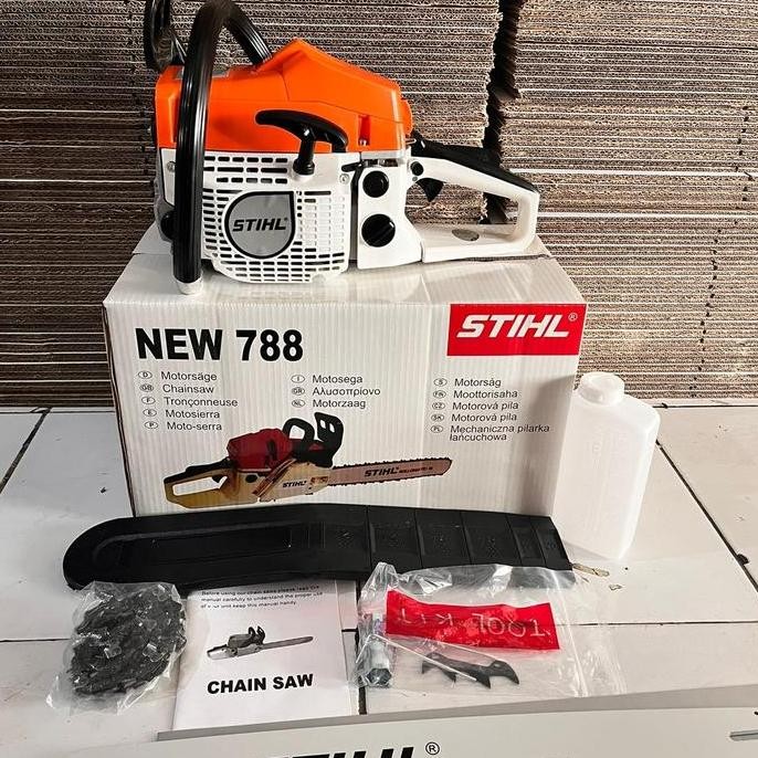Senso/ Chainsaw 788 Stihl Original Fullset Siap Di Pakai Co