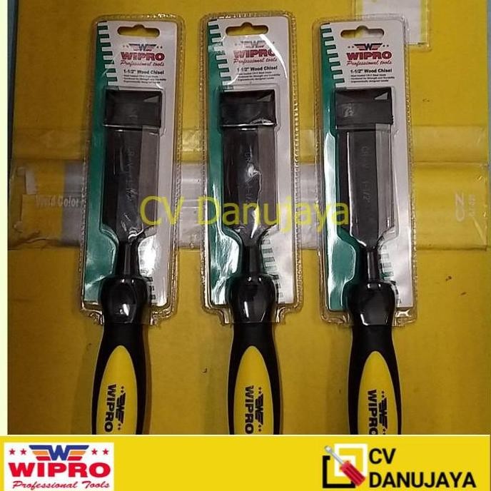 Pahat Wipro/Pahat Tatah Kayu/Wood Chisel Wipro Cr-V 1 1/2 Inch - Not Specified Co