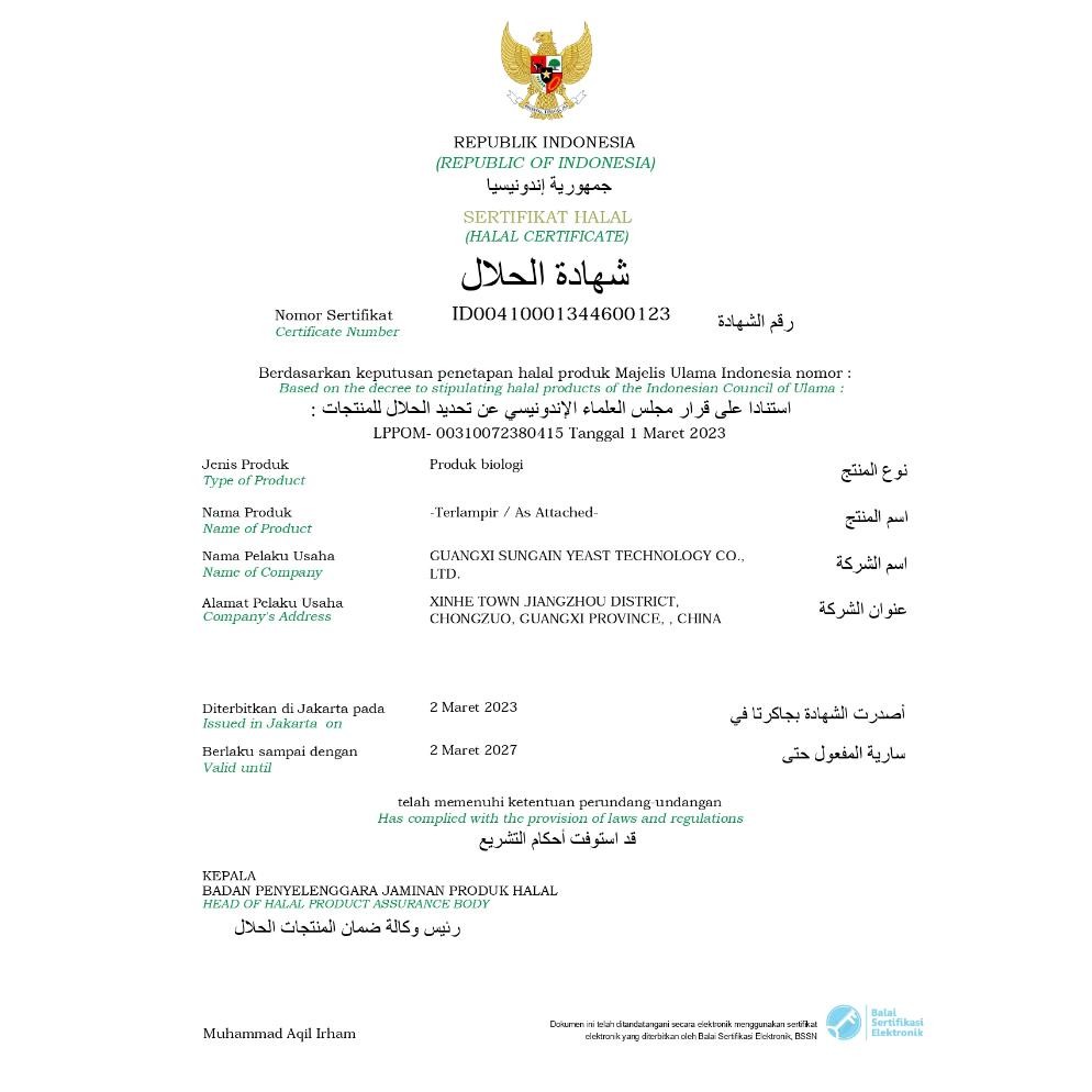 

SAF INSTANT GOLD, Ragi Kering Instant per 500 gr