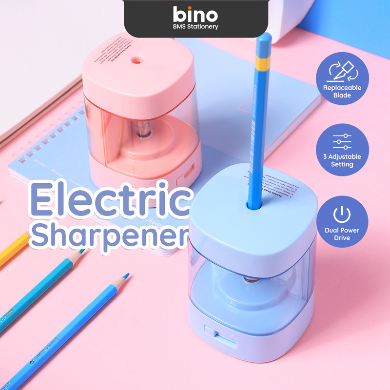 

[BMS Surabaya]Bantex Electric Pencil Sharpener / Rautan Pensil Otomatis Untuk Sekolah BE2001