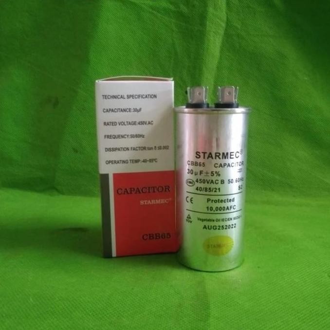 Capasitor Ac 30Uf/450V Samsung Daikin Sharp Aqua Thosiba Tcl Ready