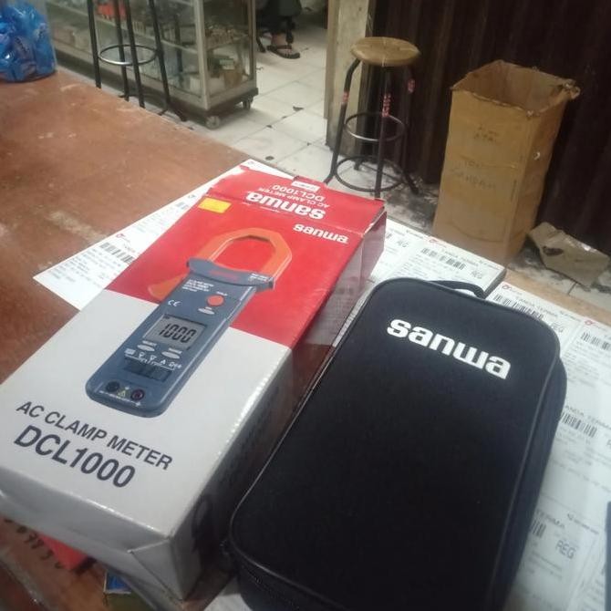 Sanwa Dcl-1000 Tang Ampere/Clemp Meter Ac Co