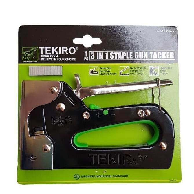 

Staples Tembak Tekiro 3 In 1 / Staple Gun Tacker 6 - 14 Mm Co