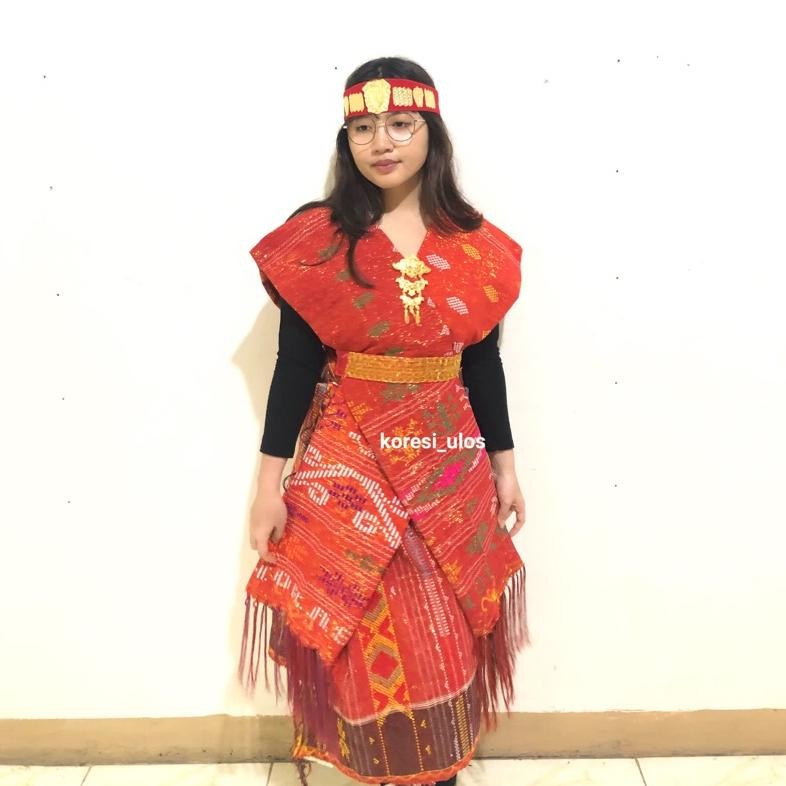 New Baju Adat Batak Ulos Wanita Kekinian Kostum Tradisional Anak & Dewasa untuk Hari Kartini dan Per