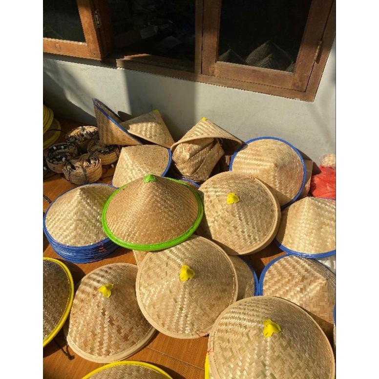 Hot - Caping Topi Petani Sawah Anak Dewasa Cetok Capil ..