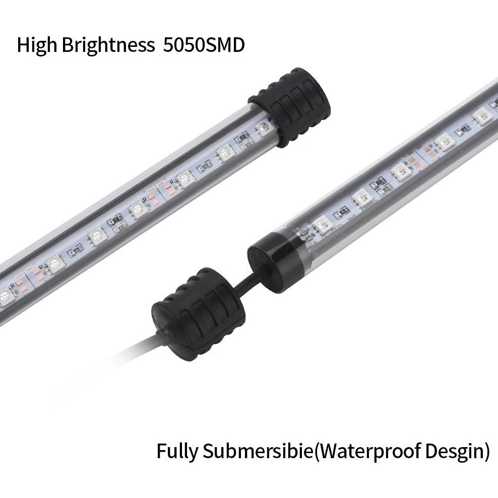 Flash Sale LAMPU LED CELUP AQUARIUM AQUASCAPE T4 UKURAN 20-60CM FREE PACKING BUBBLEWRAP TEBAL (4 LAP