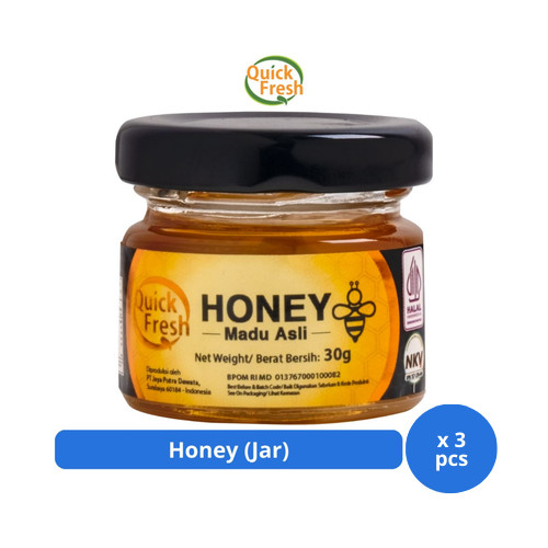 

Quick Fresh Honey Jar 30gr x 3 pcs