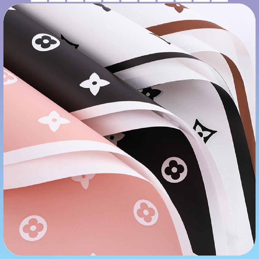 

20 Lembar Wrapping R Branded Cellophane Kertas Kado Kertas Buket Bunga Kb6119