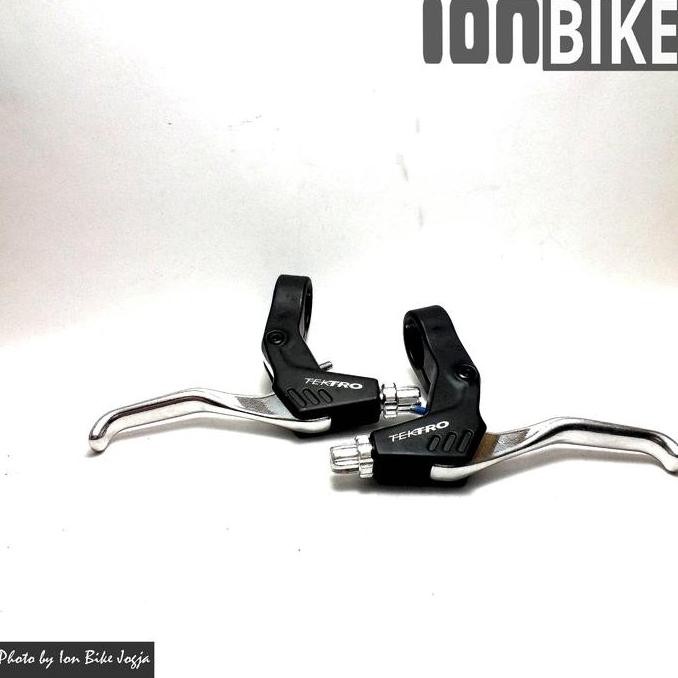 HANDLE REM TEKTRO ALLOY BRAKE LEVER TEKTRO SILVER RS360A SEPEDA KLASIK MTB BMX GUNUNG FEDERAL COMMUT