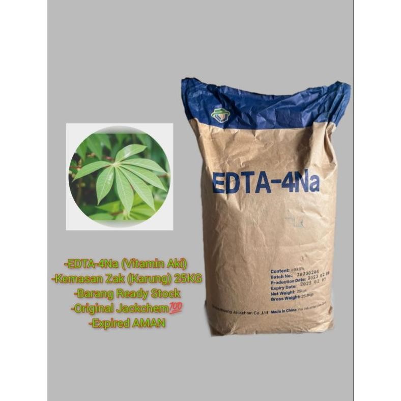 EDTA Teknis / Vitamin Aki / EDTA 4Na zak 25KG MURAH