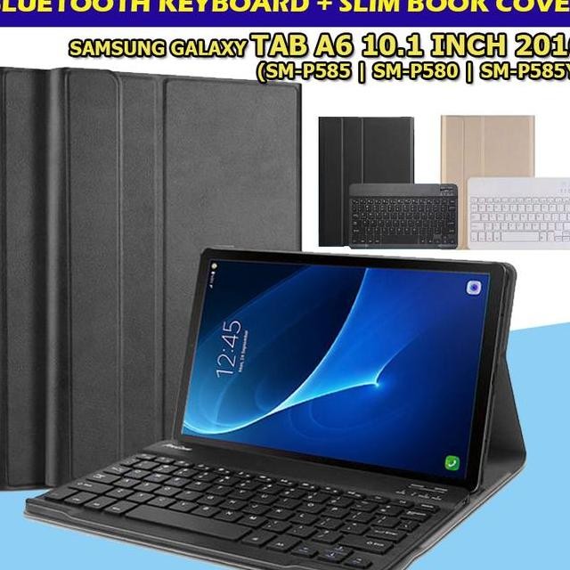 Tab A6 A 10.1 2016 Spen P585 P585Y Keyboard Case Flip Cover