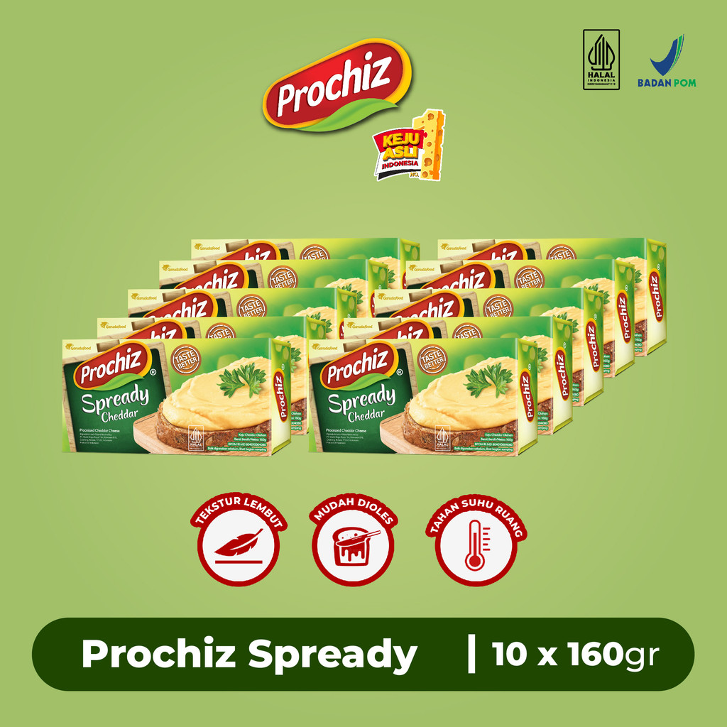 

Keju PROCHIZ Spready 160 gr x 10