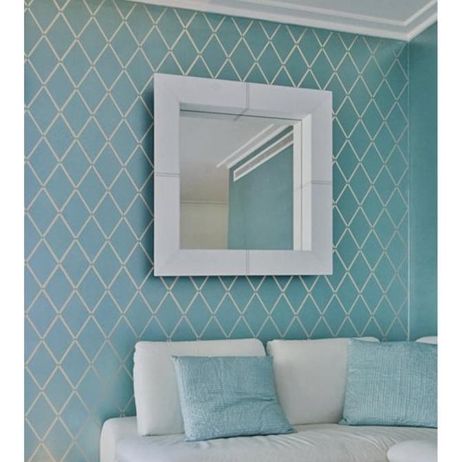 

STENCIL DINDING / WALL STENCIL MOTIF ALLOVER TRELLIS 2