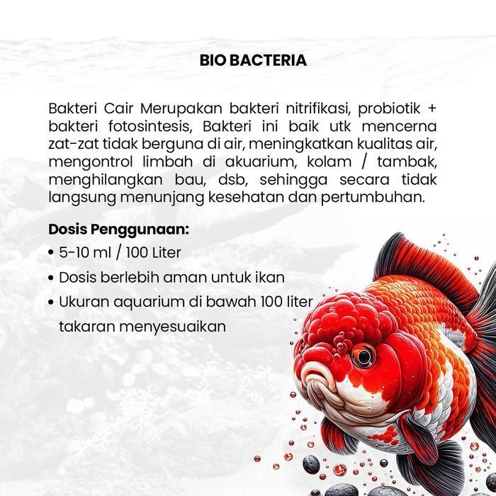 RA Bakteri Cair Bakteri Starter Aquascape Kolam welldiy - 100ml bakteri starter aquascape Bakteri St