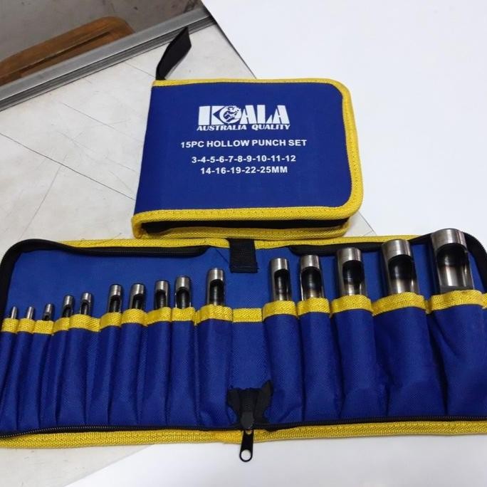 

Hollow Punch Set 3-25 Mm / Plong Set 15 Pcs