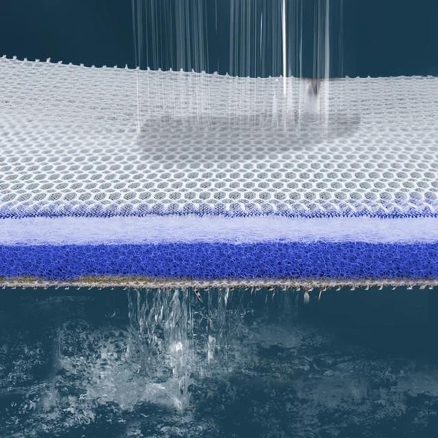 RA honeycomb 8D filter aquarium kolam ikan size 30x20 || 40x30 || 40x40 || 50x25 || 50x30 || 50x40 |