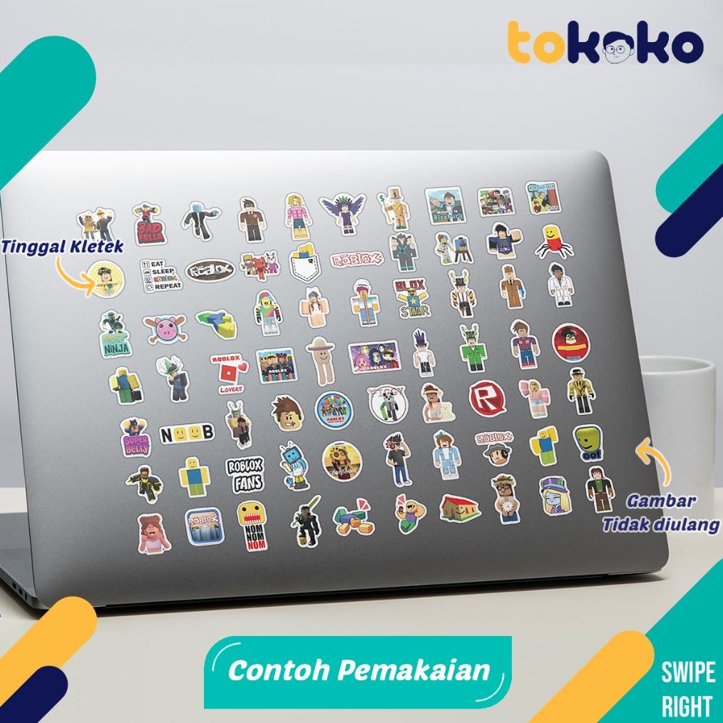 

NOG Stiker Cutting Roblox Game Kartun Film Paper Vinyl Dekorasi Laptop Koper Tumbler Kulkas DIY Viral Kekinian Terbaru 2025 GA-01