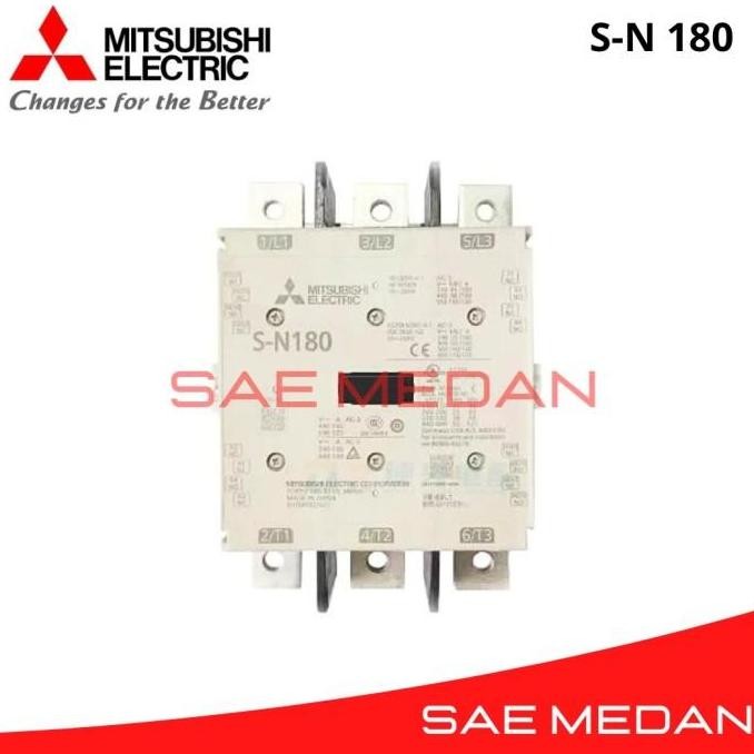 TERBARU - Contactor SN 180 Mitsubishi / Kontaktor SN180 / S-N180 / SN-180